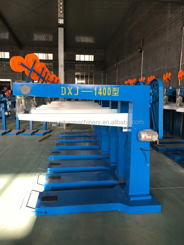 Carton box making machine stitching machine stapler corrugated cardboard stapling machine