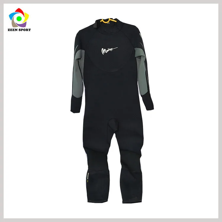 Adult long sleeve diving suit neoprene wetsuit