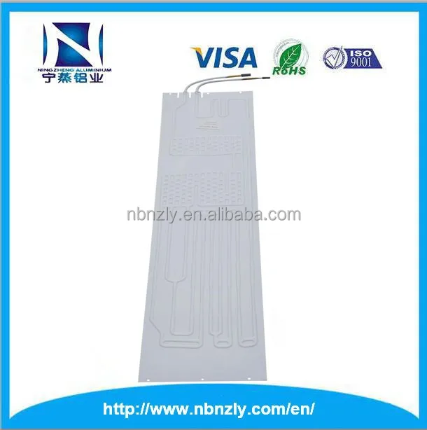 refrigerator spare parts Aluminum Roll Bond Evaporator for Kazakhstan Market R134A walk in cooler