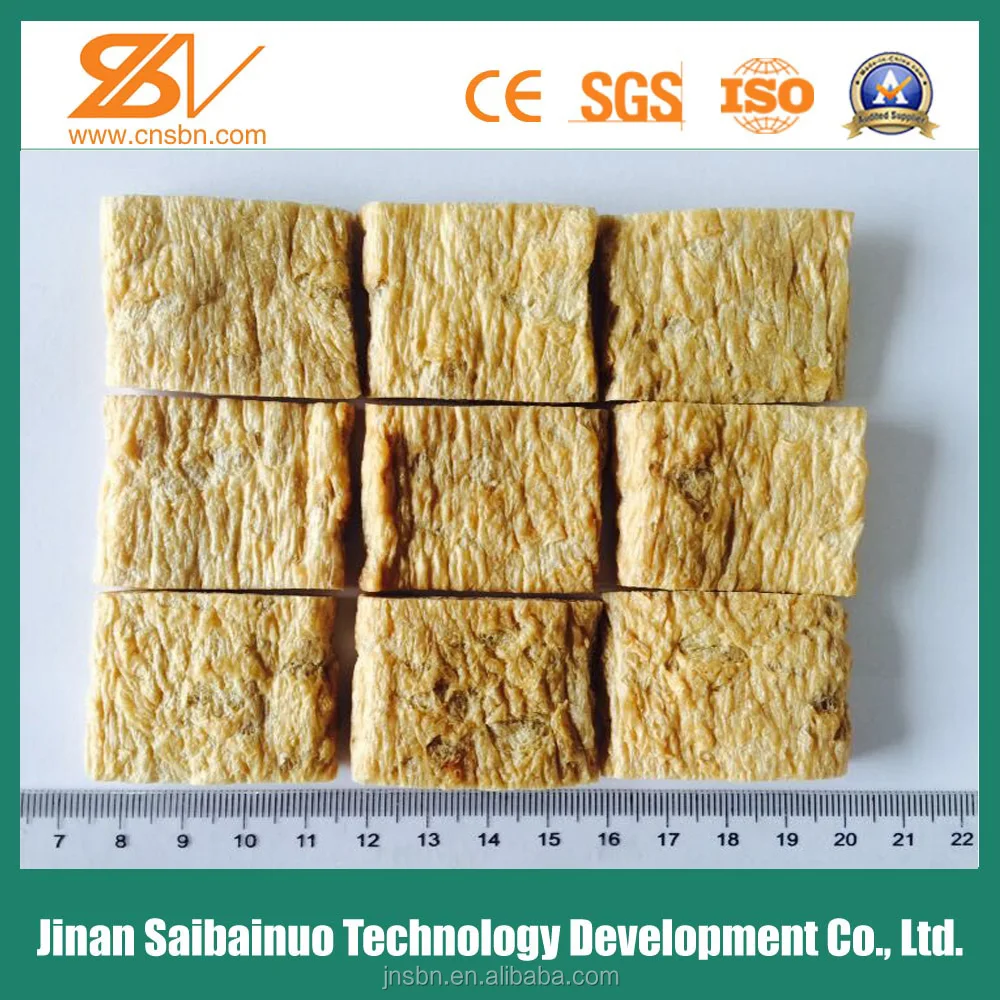 vegetable protein processing machine/TSP production line/Soy chaap making machine