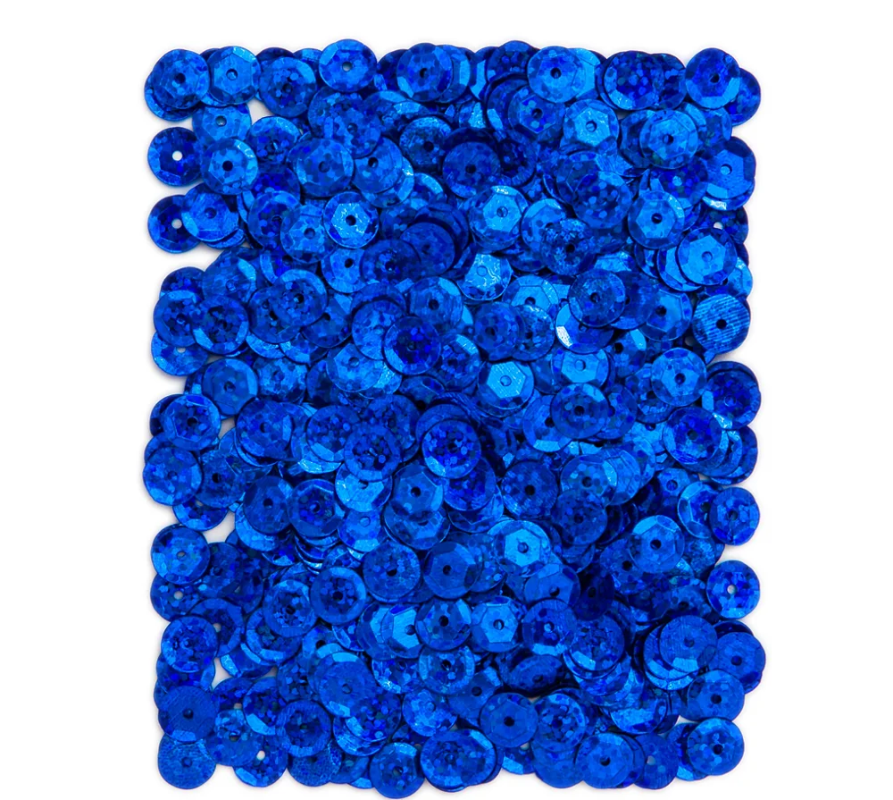 Wholesale Children Use Safety Holographic Sequins 9mm Light Green Sequin Cup Sequin Crafts Iridescent Spangles For DIY Making