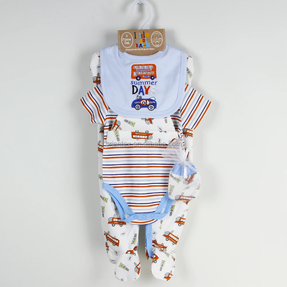 
Briantex Wholesale autumn 100% cotton kids cartoon carters baby children clothes set clothing 