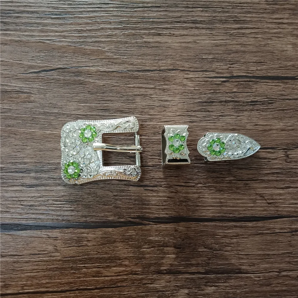 floral belt buckles for western horse headstall