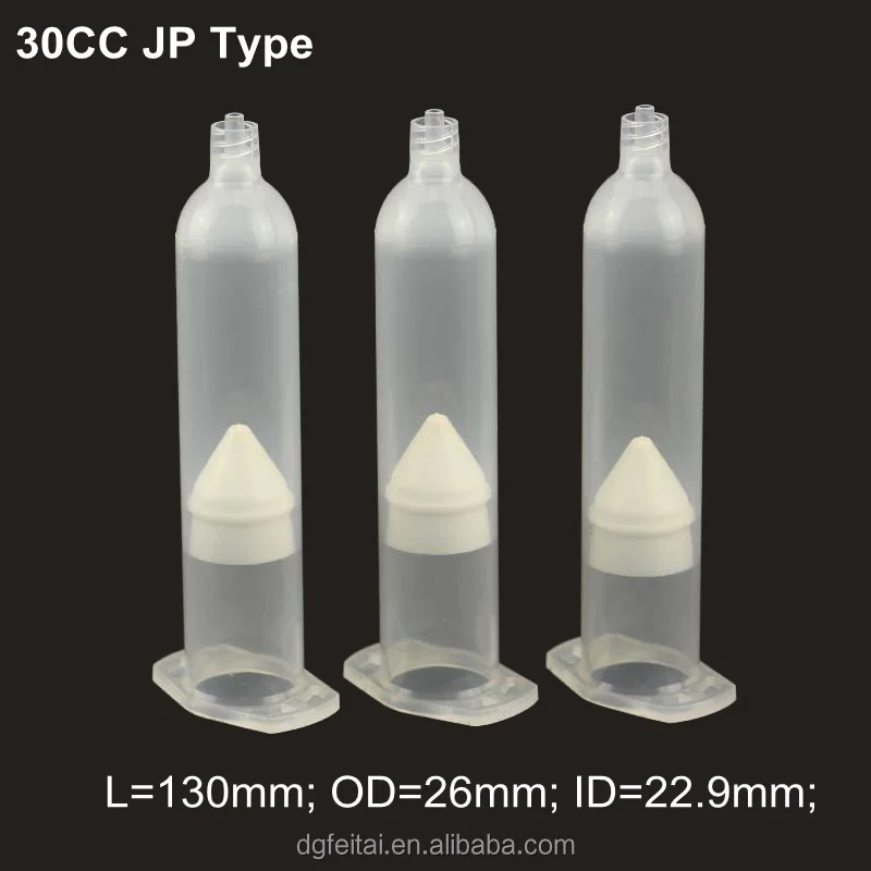  Прозрачный пластиковый цилиндр для дозирования жидкого клея JP Type 5CC 10CC 30CC