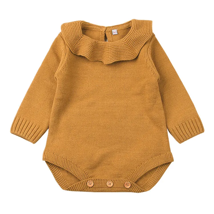 
KR226 Soft touch warm baby knitted sweater design for boys and girls 