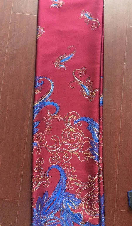 Satin Jacquard Brocade Fabric Party Dress Brocade fabric metallic brocade kimkhab fabric