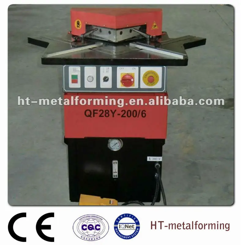 
QF28Y-4*200 hydraulic notching machine (cutting angle fixed) 