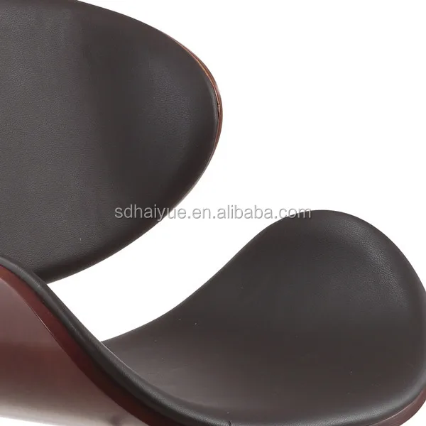 Clearance Sale Leisure Plywood Office PU Castors Chairs Bar Stool