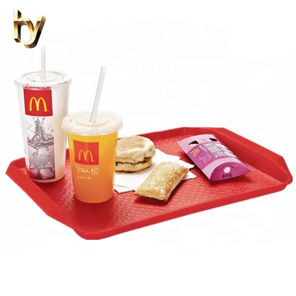 Custom rectangular trayfood serving tray