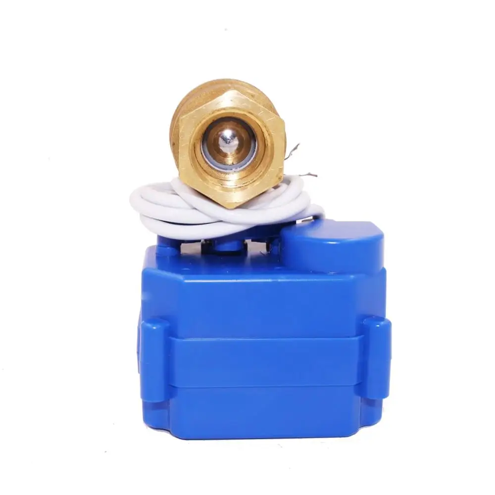 brass mini electric ball valve CR04 CR01 CR02 CRO3 valve with thread connection