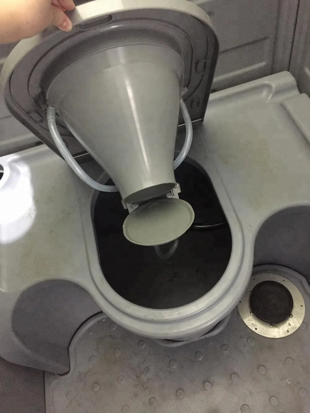 Porta loo light weight portable toilet