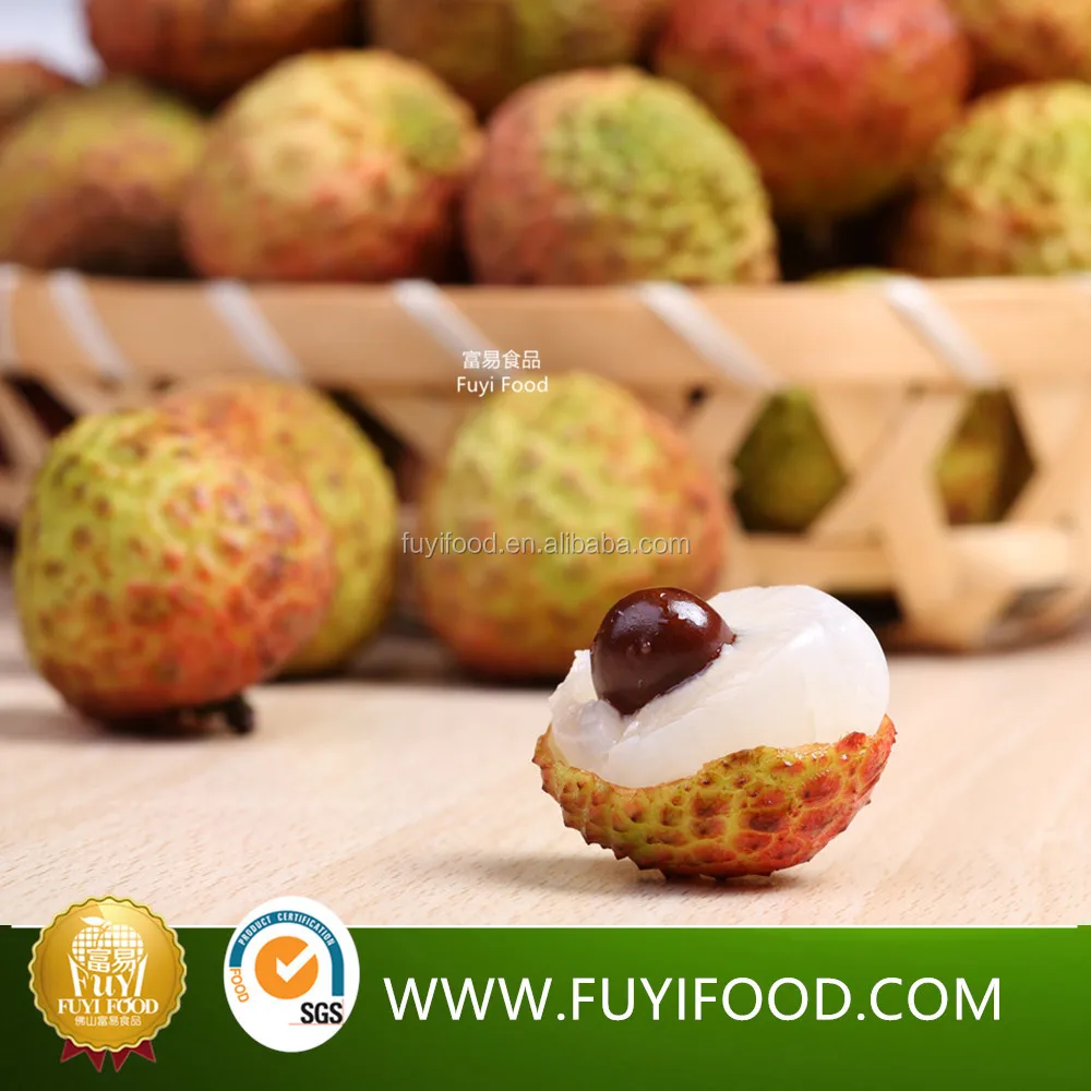 Fresh Litchi Lizhi Chinese fruit for export pass Global Gap
