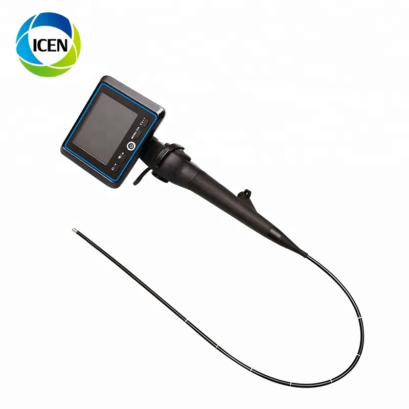 IN-P029-1 Portable fiber optic ent endoscope video with led light source lenses endoscope video price