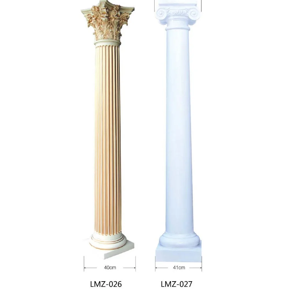 white wedding decoration column plastic roman pillars for homes