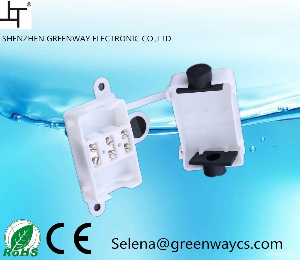 Greenway hot sale M644 IP44 Low price 2 pin plastic waterproof junction box terminal junction box