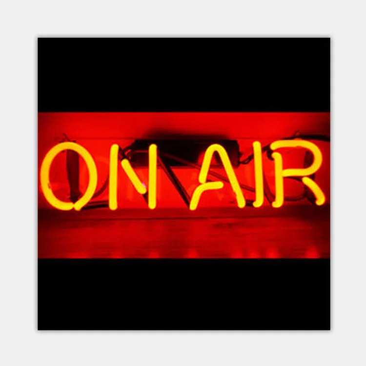 wholesale china factory price custom glass tube on air neon wall light sign