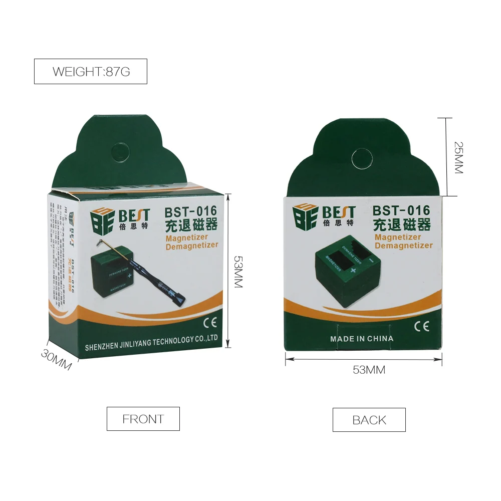 BESTOOL BST-016 New Arrival High Quality Factory Direct New 2 in 1 Magnetizer Demagnetizer Tool Screwdriver Magnetic