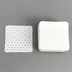 5x5 см полипропиленовые нетканые одноразовые безворсовые салфетки для снятия лака для ногтей