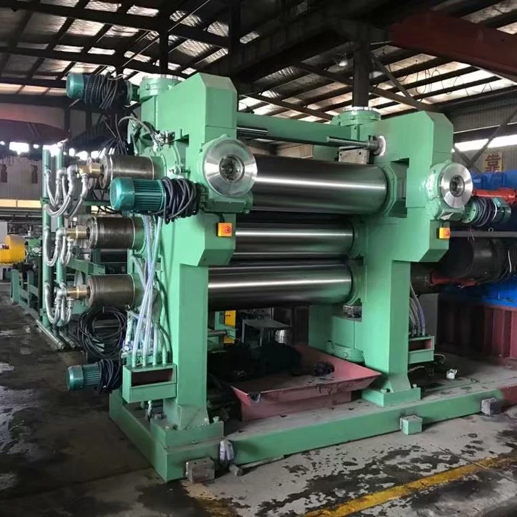 PLC control Roller Rubber calender