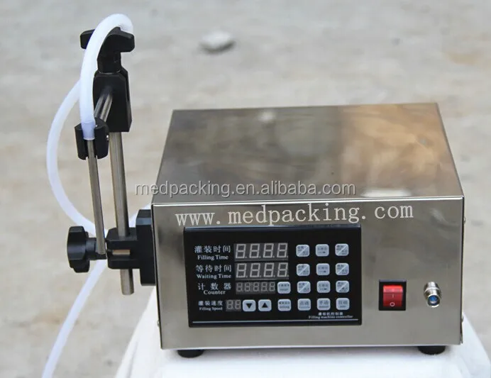 Small scale oil bottle filling machine price, manual pet/milk/water/mini/spice/glass bottle filling machine