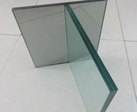 8mm laminated reflective glass roofing awning tempered glass