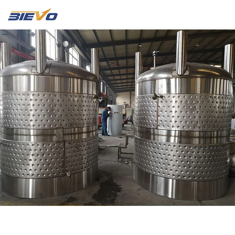 
5000L 6000L Stainless Steel Beer conical fermenter Fermentation Tank 