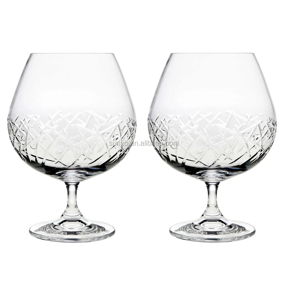 23 Oz  Leadfree Crystal Customized Cognac Glasses Brandy Snifter Goblet Brandy/Glass Brandy Glass Bottles