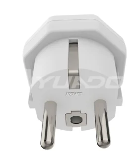 250V 16A Fire retardant Material US to EU EU French Germany travel adapter