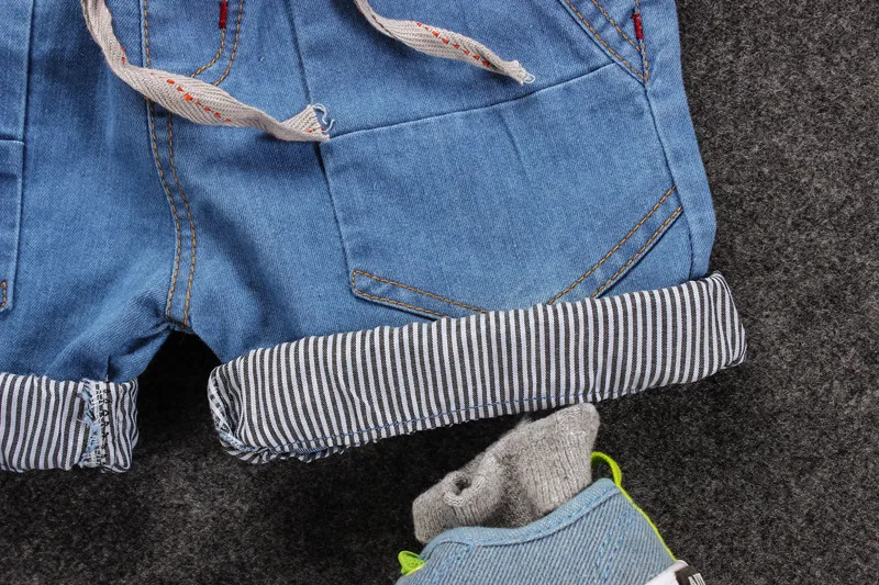 
2017 fashion good denim children shorts best quality boy jeans denim short hot pants 