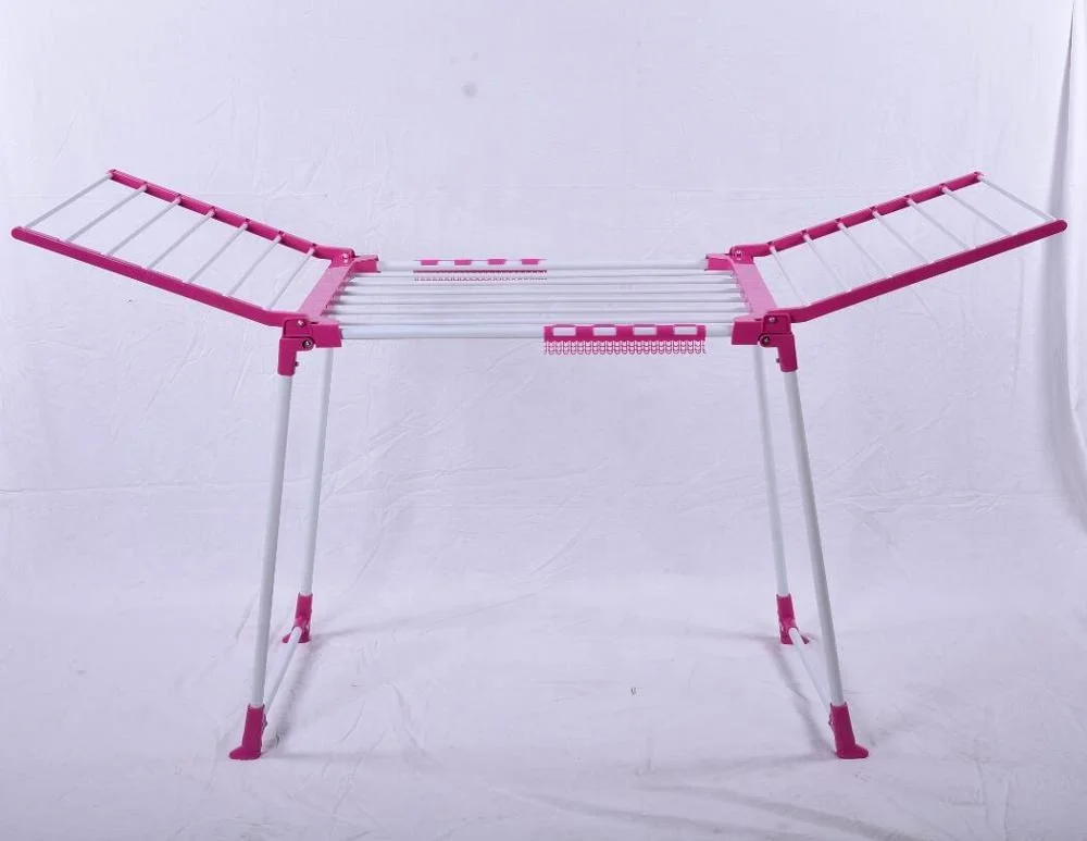 Metal Clothes Airers Drying Rack Folding Indoor & Outdoor Cloth Hanger Rack