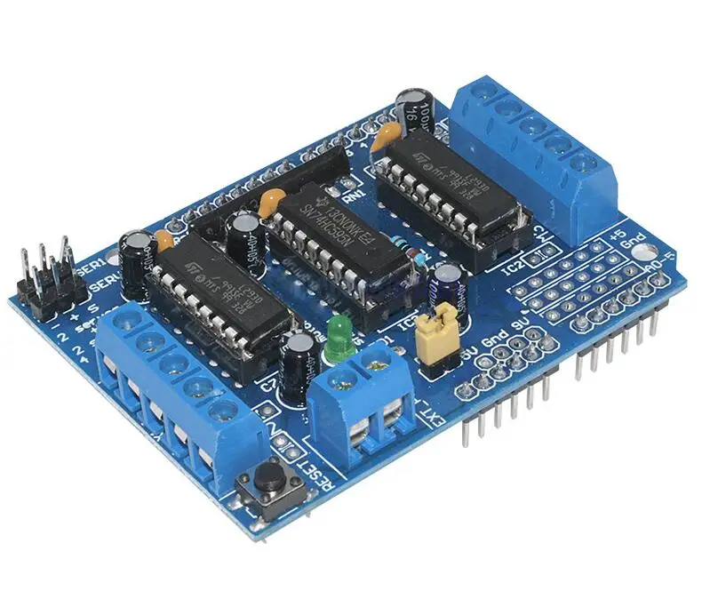 Плата расширения L293D Двигателя драйвер платы двигателя пластина управления двигателем щит для ООН