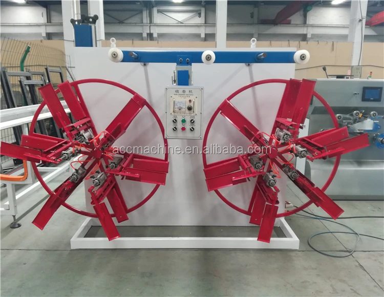 
Plastic pipe coiler / flexible profile winding machine / plastic hose winder 