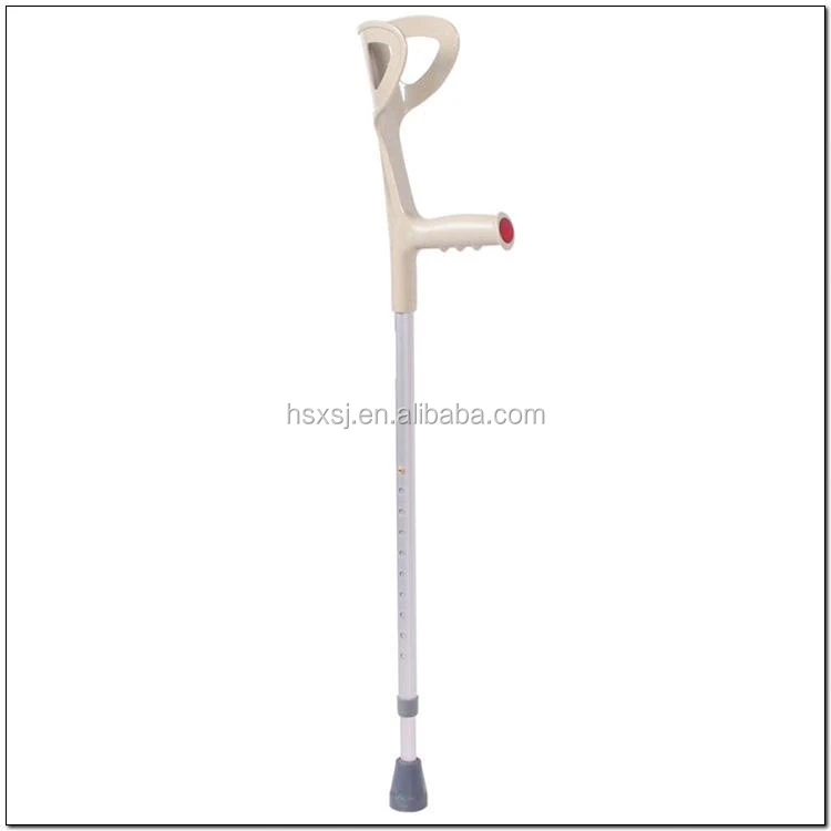 Gold Supplier telescopic aluminum alloy anti-skid under arm crutches