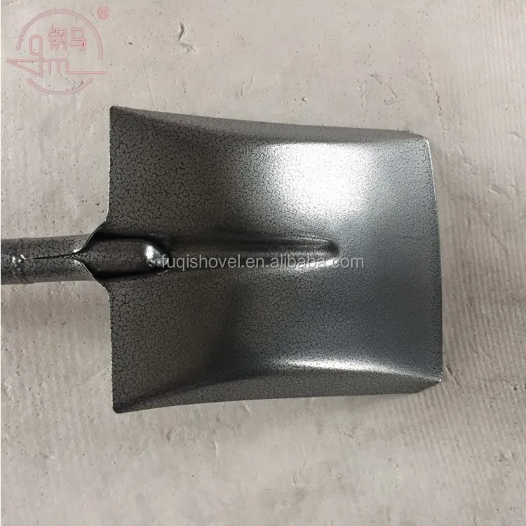 Factory direct sale square point shovel with steel handle shovel chinese cheap shovel S501MY
