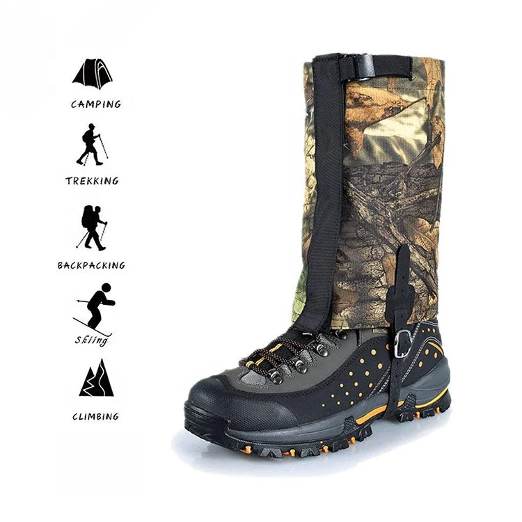 Waterproof Snow Leg Outdoor Low Gaiters for Hiking,Hunting,Skiing