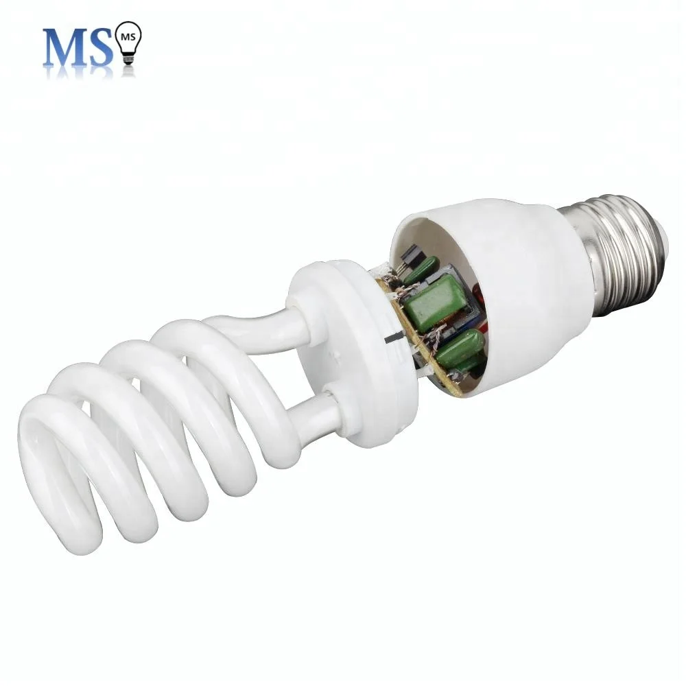 
China 24w half spiral energy saving bulb cfl lamp 