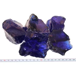 Wholesale Crushed Landscaping Green Garden Glass Decorative Glass Rocks