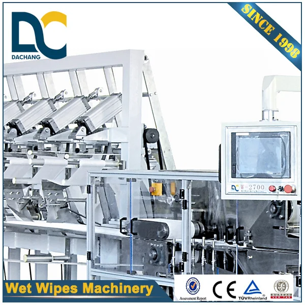 Automatic baby wipes making machine (30-120pcs/pack) wet wipes manufacturing machine