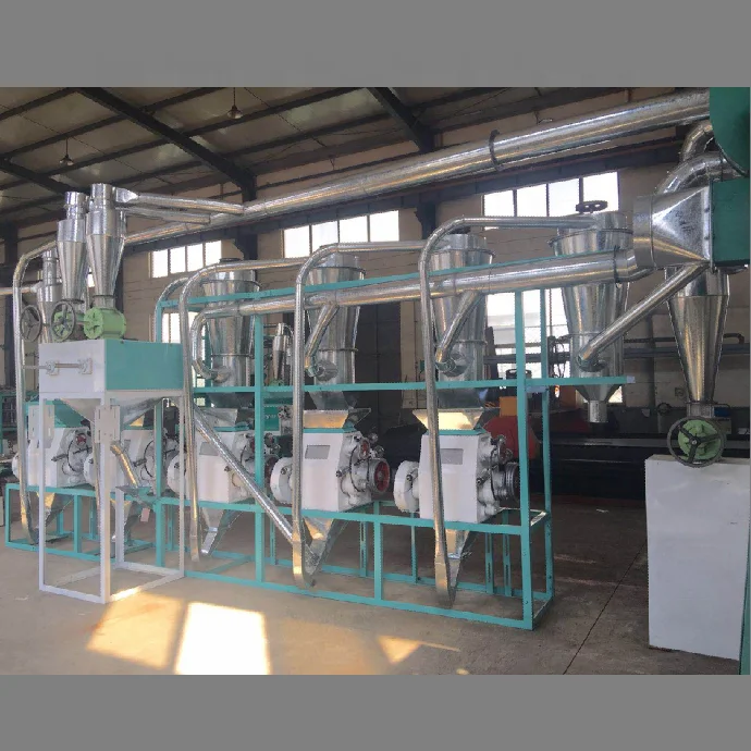 maize roller mill machine and packaging plant