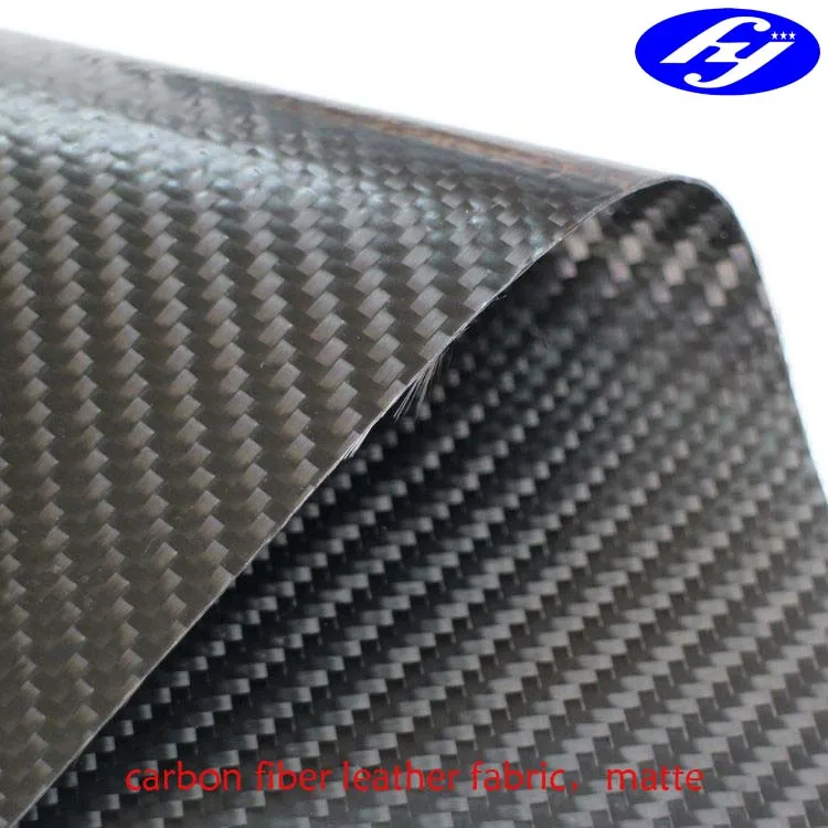 TPU coated carbon fiber fabric for bags and wallets