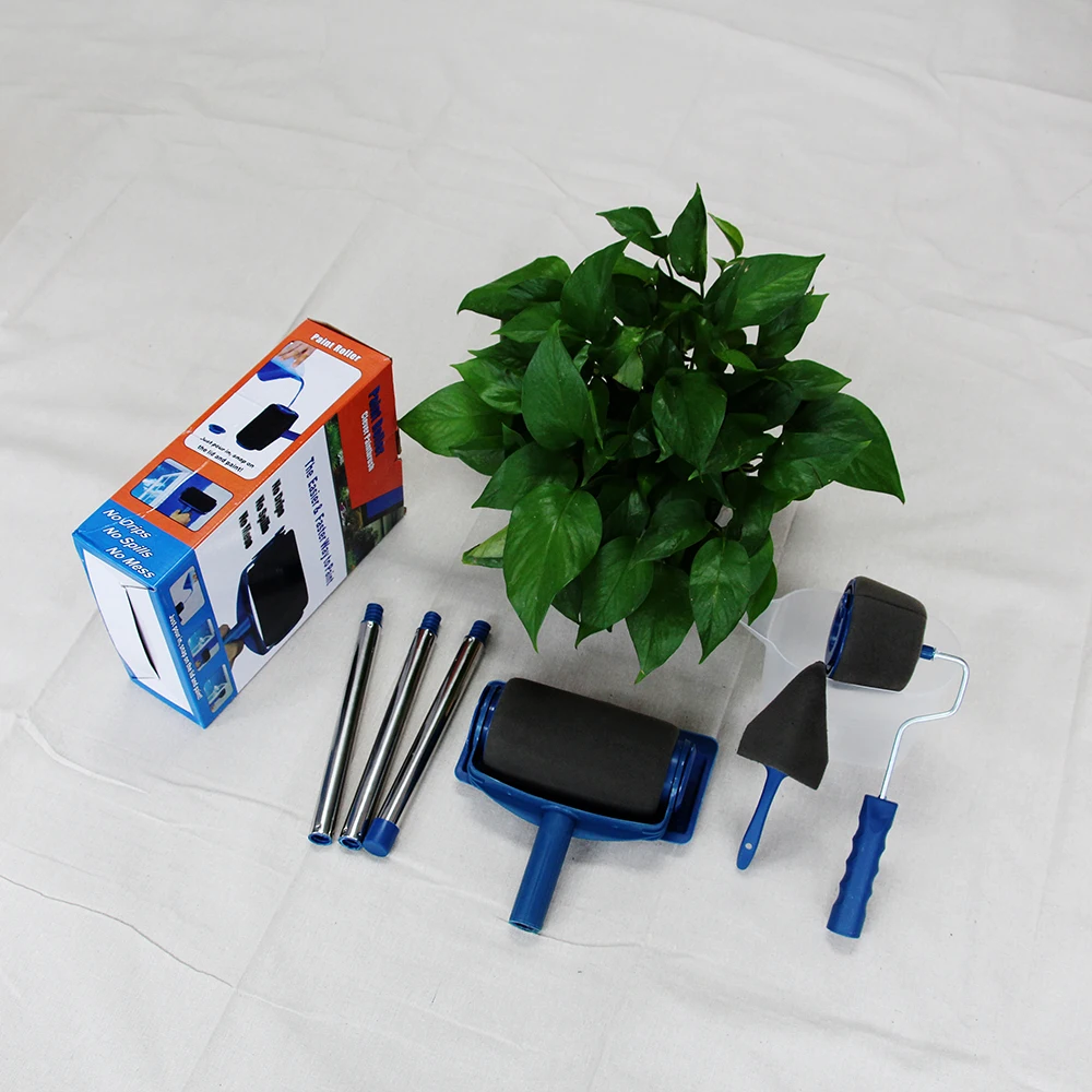 new products 2023 Based Sponge Paint Runner Pro Flocked Edger Brush Corner Pad Resting Tray Easy Pour Jug With Extension Pole