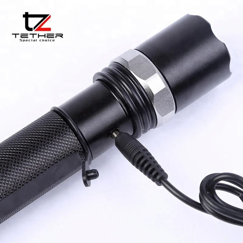 
TZS-006 Aluminum alloy outdoor waterproof camping emergency rescue flashlight Led set 