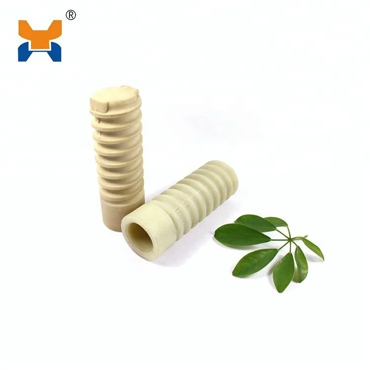 Railway fastener rail plastic dowel for rail sleeper