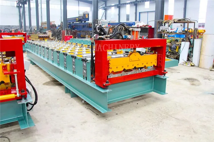 corrugating iron plate roll forming roller machine
