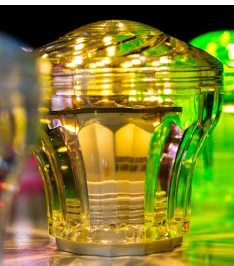 Plastic Housing Sunflower Turbo Cover E14 Base Led Light Housing