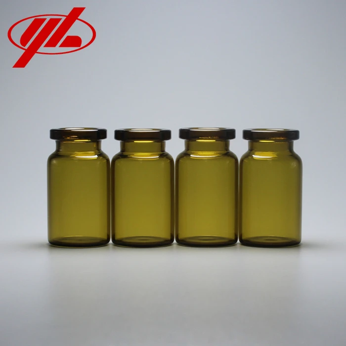 GMP Сертифицированный Pharma Янтарный ISO 6R 6 мл низкий боросиликатный стеклянный флакон оптом