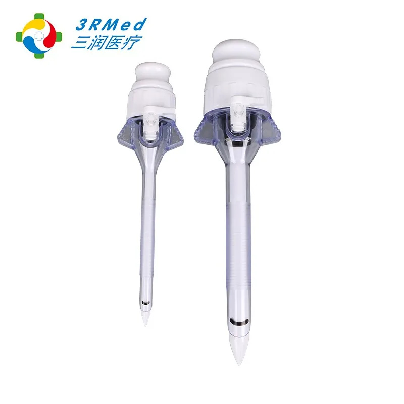 3R OEM 3/5/10/12/15MM Surgical Endoscopic Disposable Laparoscopic Trocar