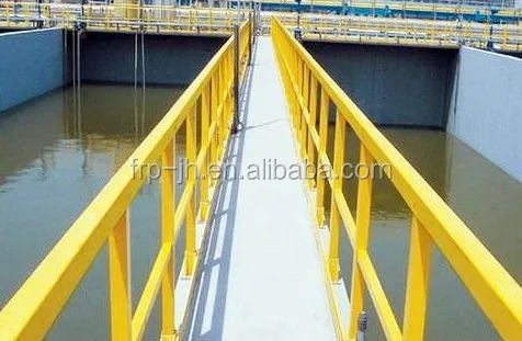 
JH422 fiberglass frp handrail with full colour 