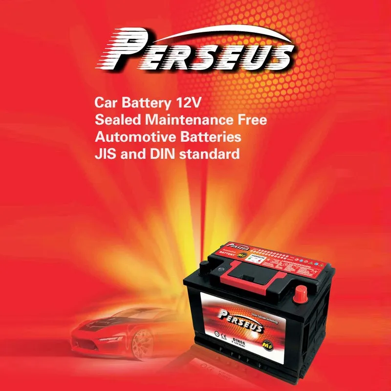 Perseus brand SMF DIN 54523 54524 EUROPE standard 12V 45AH car batteries