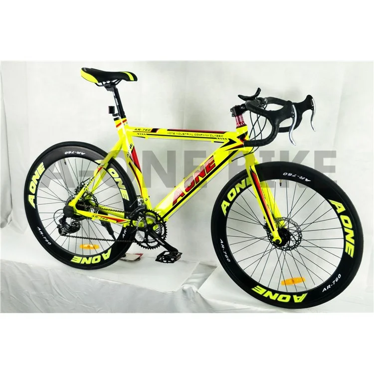 Cheap steel frame 21 speed women road bike racing bicycle